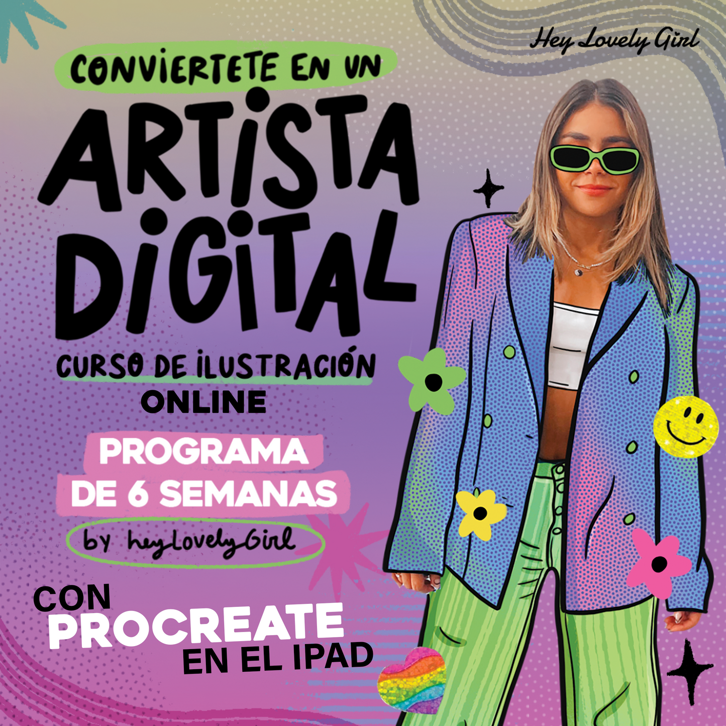 Conviertete en una artista digital - Programa de 6 Semanas