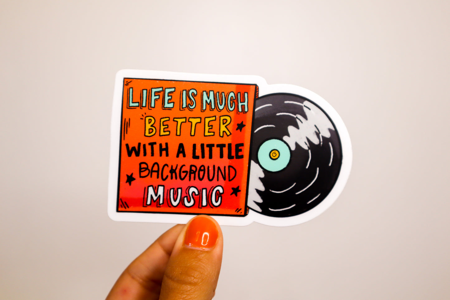 Art & Music Sticker Pack - Set of 5 stickers